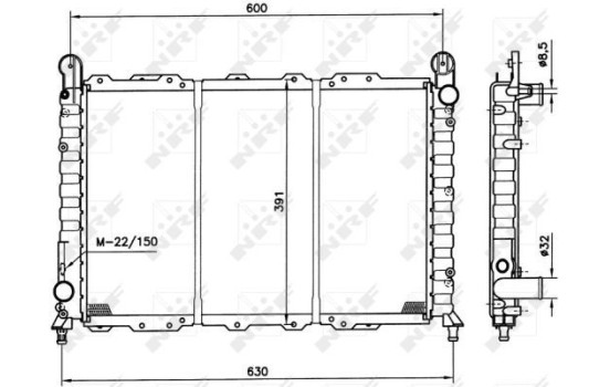 Radiator, engine cooling, Image 6