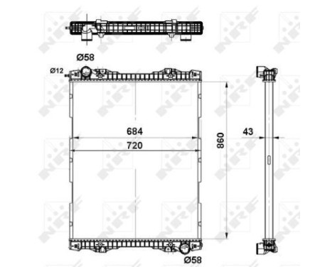Radiator, engine cooling, Image 5