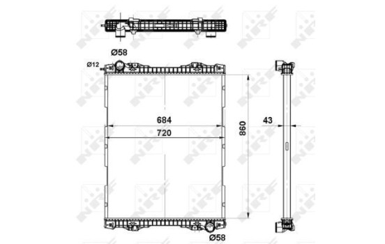 Radiator, engine cooling, Image 5