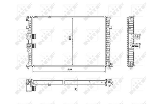 Radiator, engine cooling, Image 5