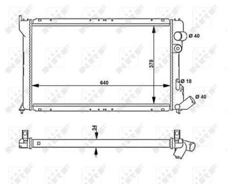 Radiator, engine cooling, Image 2