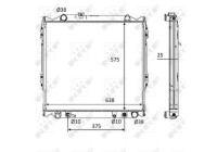 Radiator, engine cooling