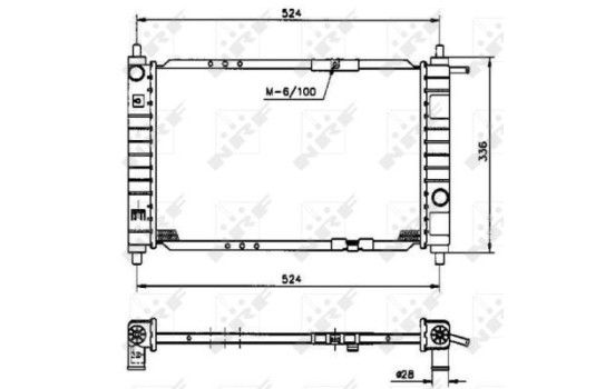 Radiator, engine cooling, Image 3