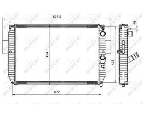 Radiator, engine cooling, Image 2
