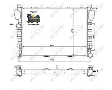 Radiator, engine cooling, Image 5