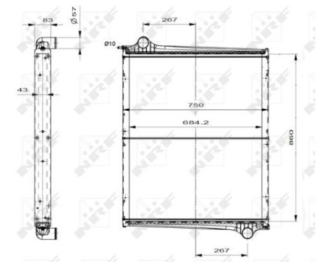 Radiator, engine cooling, Image 5