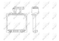 Radiator, engine cooling