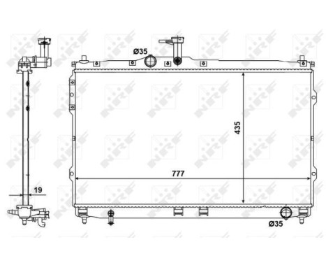 Radiator, engine cooling, Image 2