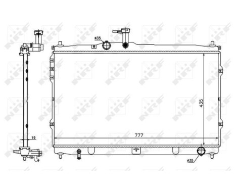 Radiator, engine cooling, Image 2