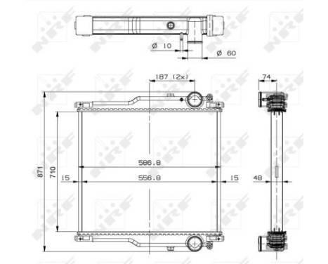 Radiator, engine cooling, Image 5
