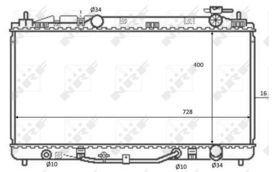 Radiator, engine cooling, Image 2