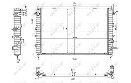Radiator, engine cooling, Image 2