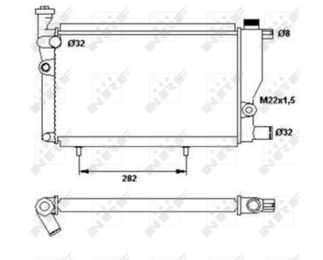 Radiator, engine cooling, Image 3