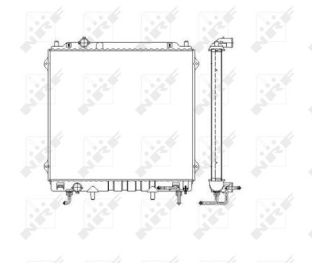 Radiator, engine cooling