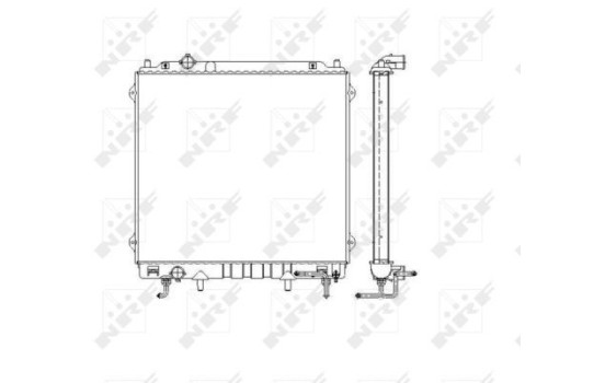 Radiator, engine cooling