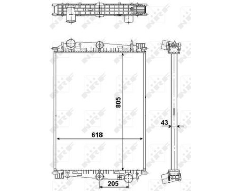 Radiator, engine cooling, Image 5
