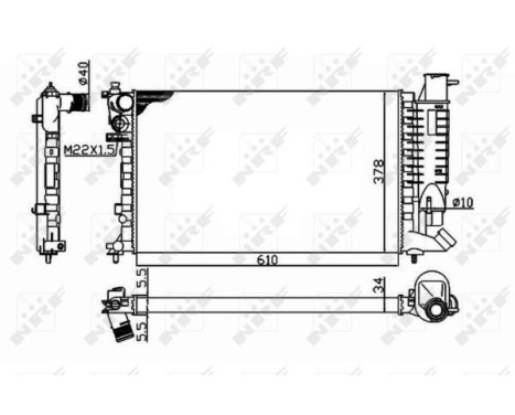 Radiator, engine cooling, Image 5