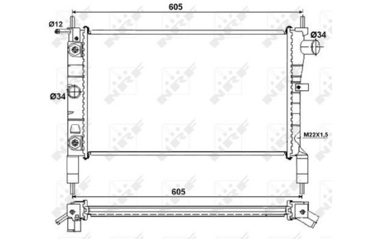 Radiator, engine cooling, Image 2