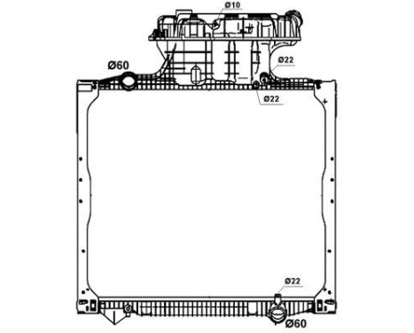 Radiator, engine cooling, Image 3