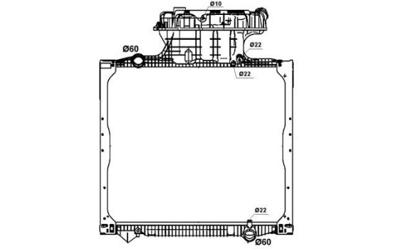 Radiator, engine cooling, Image 3