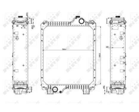 Radiator, engine cooling, Image 5