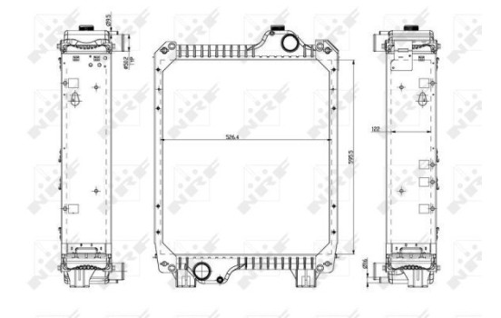 Radiator, engine cooling, Image 5