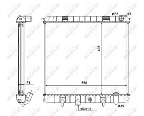 Radiator, engine cooling, Image 4