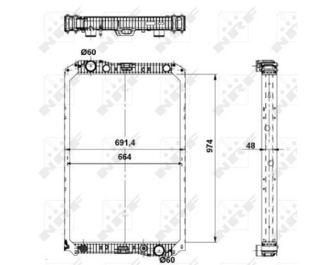 Radiator, engine cooling, Image 2