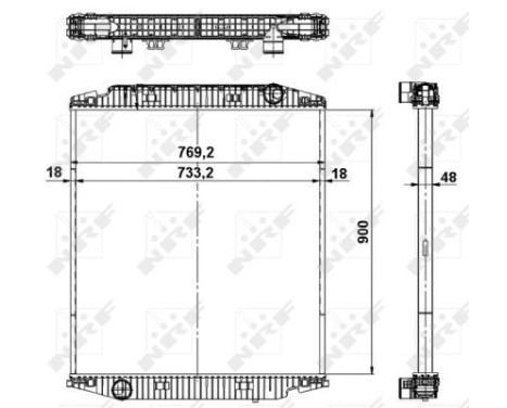 Radiator, engine cooling, Image 5