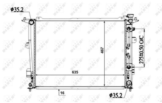 Radiator, engine cooling, Image 3