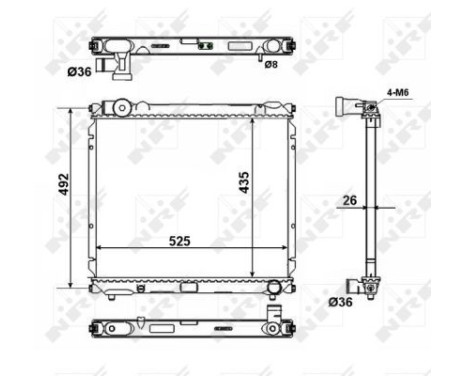 Radiator, engine cooling, Image 5