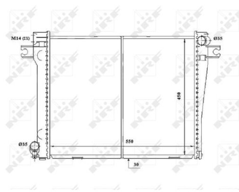 Radiator, engine cooling, Image 2
