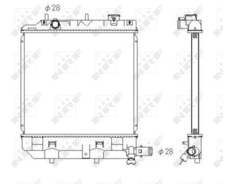 Radiator, engine cooling, Image 4