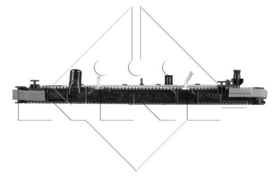 Radiator, engine cooling, Image 2