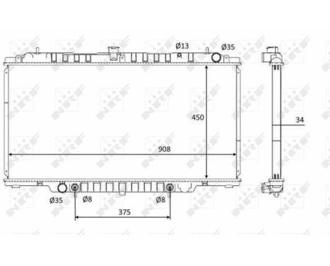 Radiator, engine cooling, Image 2