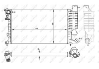 Radiator, engine cooling