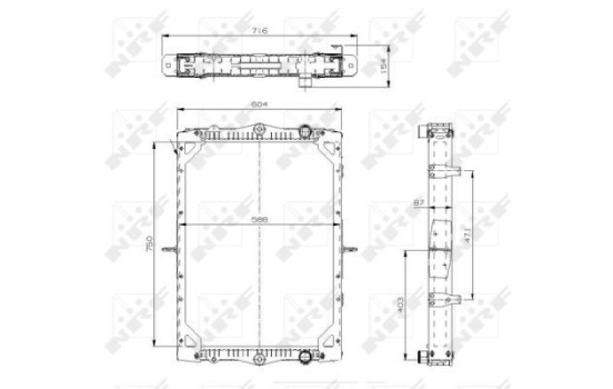 Radiator, engine cooling, Image 4
