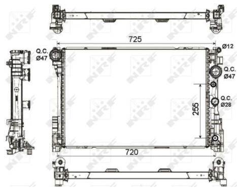 Radiator, engine cooling, Image 5