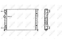 Radiator, engine cooling