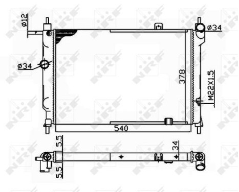 Radiator, engine cooling, Image 4