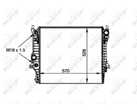 Radiator, engine cooling, Image 2