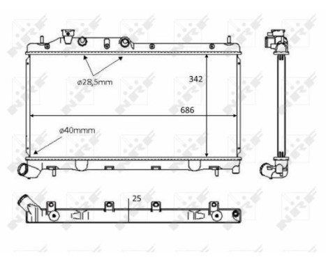 Radiator, engine cooling, Image 5