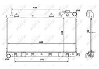 Radiator, engine cooling