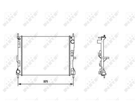 Radiator, engine cooling, Image 4