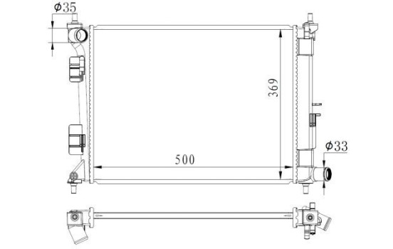 Radiator, engine cooling, Image 5