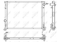 Radiator, engine cooling