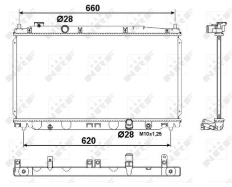 Radiator, engine cooling