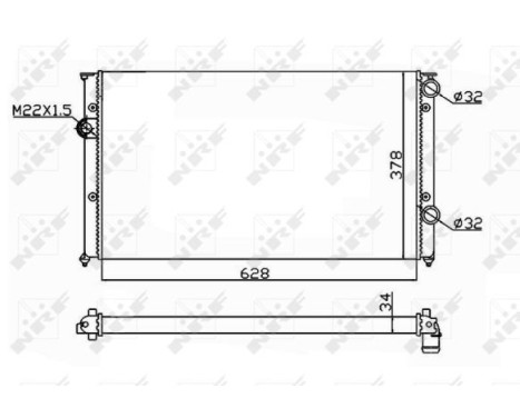 Radiator, engine cooling, Image 4