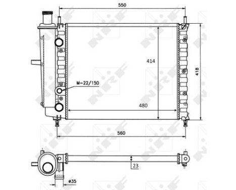 Radiator, engine cooling, Image 5