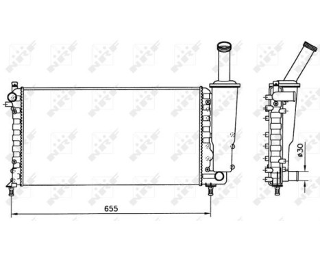 Radiator, engine cooling, Image 3
